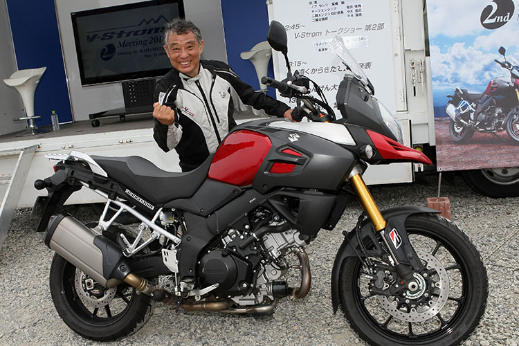バイク旅の神様的存在、冒険家の賀曽利隆さん、Ｖストローム1000ABSで再び新たな旅へ。