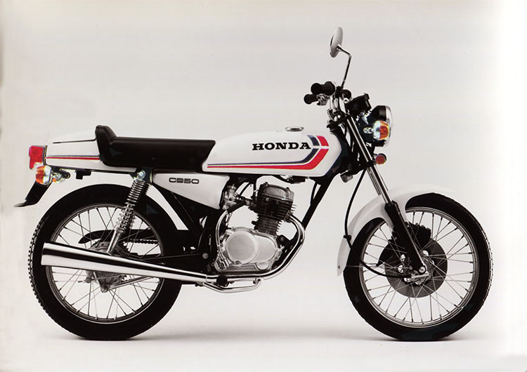 1976年2月 ベンリイCB50JX-Ⅰ　セラミックホワイト