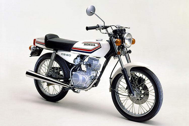 1978年3月 ベンリイCB50JX-Ⅰ　セラミックホワイト