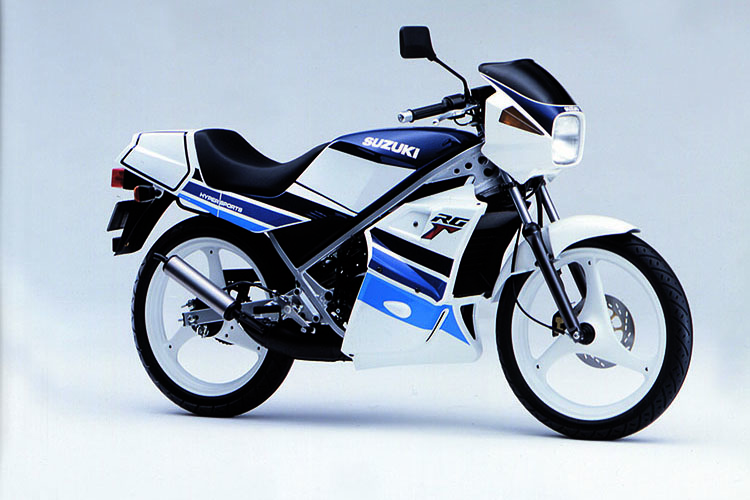 1990年1月　RG50Γ　ブルー×ホワイト